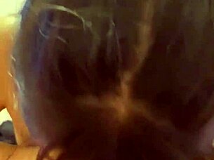 Tattooed Latina Girlfriend Sucks Cock with Wild Horny Passion