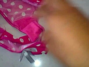 stole these sexy usa panties wonder what she'd do if she knew