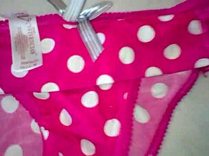 stole these sexy usa panties wonder what she'd do if she knew