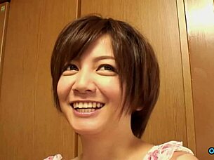 sexy bitch's huge natural tits swing wildly as dude drills her doggystyle creampie