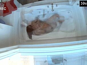 Boss, caught babysitter with toys? Borrow her tight wet pussy for creampie missionary ride!