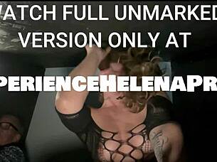 gloryhole date night with cuck hubby watching bbc deepthroat action