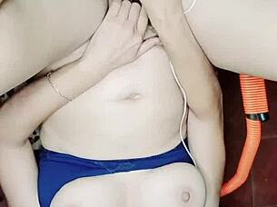 Latina babe dildo fucks big ass deep homemade orgasm squirt