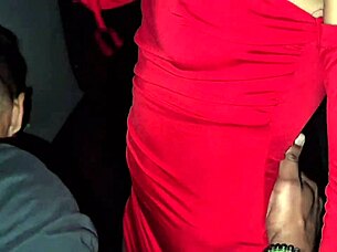 I went to swingers club fucked wildly then took her home creampied