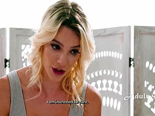 kenna james and erin everheart escalate massage into steamy lesbian fingering kisses