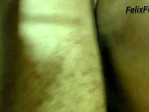 Lucky security guard enjoys two wet pussies.