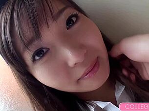 college dorm party turns juicy asian pussy fingering into wild joshi kosei cock slamming