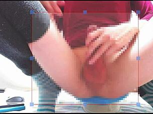 japanese babe fingers juicy pussy solo style