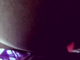 Horny slut wife strapon assfucks humiliated cuckold husband deep