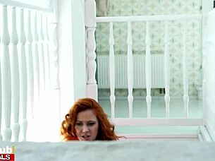 Cheating lesbian girlfriend hey try this cock in horny threesome