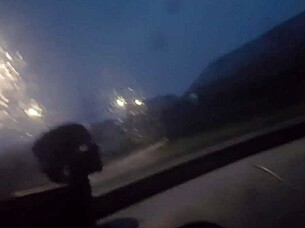 tranny's bound body exposed in outdoor public bdsm