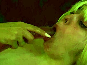 Brunette's bare feet toes wet pussy tease your face