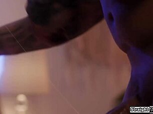 Putting chastity belt on petite young babe 😈🔒