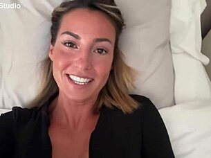 Pam's emotional suction dildo adventure stirs deep feelings