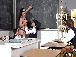 Heartfelt Classroom Teacher Student Sex Fantasy Ignites