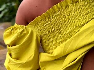 wanna see my young wife get fucked slutty on the porch homemade?