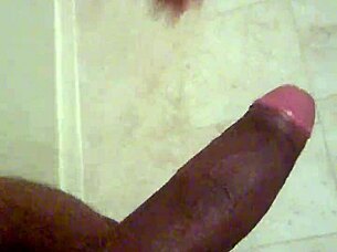 Explosive Late Night Amateur Striptease Monster Black Cock Vol 1!