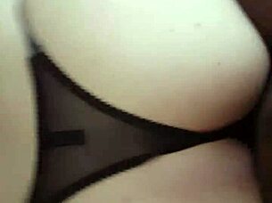 fat ass gets fucked hard in amateur home video