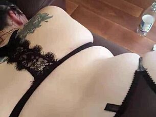 fat ass gets fucked hard in amateur home video