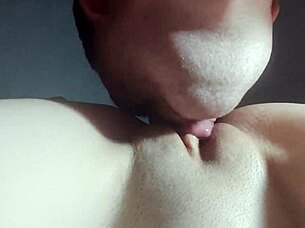 close-up big cock stretches asian amateurs juicy tight pussy doggystyle
