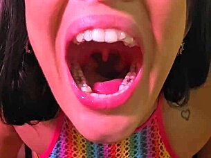 latina spreads ass wide with huge zucchini till squirting cum