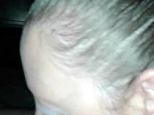 homemade wife delivers sloppy blowjob and swallows cumshot