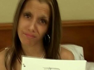 Hot Canadian Babe Sucks Cock to Facial Cum Blast!