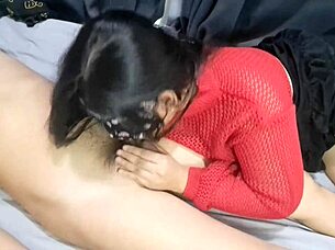 Thai Massage Turns into Raw Creampie Pounding on Fat Pussy