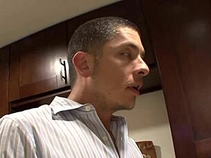 Mia Malkova Sucks Daddy's Big Cock Bent Over Doggystyle