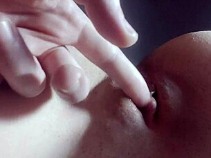 close-up big cock stretches asian amateurs juicy tight pussy doggystyle