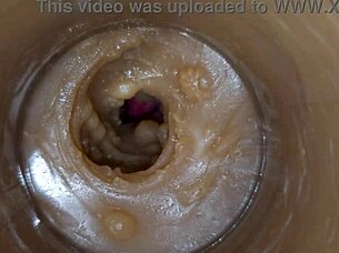 see precum squirt my pussy toy cam vagina closeup 4k