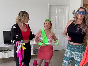 Stepmoms And Aunts Unleash Epic Erotic Weekend Passions