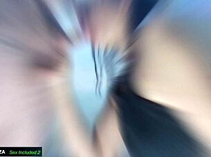 Marianna Sucks Deepthroat Facial Cumshot Mouthful Close-Up Feeding