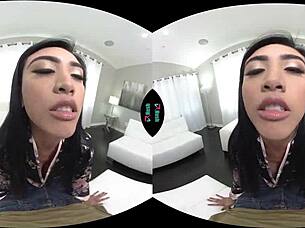 ember snow toys her tight petite asian pussy solo masturbation reality vrhush