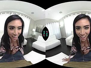 ember snow toys her tight petite asian pussy solo masturbation reality vrhush