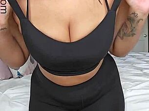 superhot teacher scarlet teases in sexy striptease