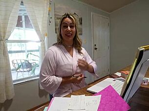 hot milf bends over for monster cock doggystyle