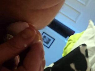 Hey babe, wanna watch our spontaneous ass licking filth close up?