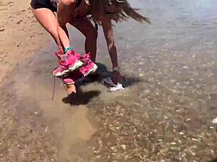 blonde sparks wild public outdoor mud fuck 🔥😜