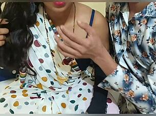 hey wife, doesn't your sari make you wanna fuck me hot and hard desi style?