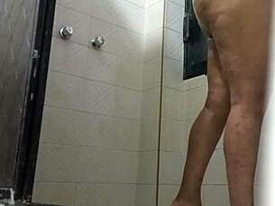 voyeur films curvy hairy pussy in home toilet