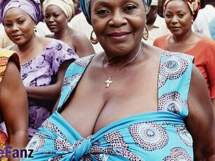 big boobed mature grannies saggy tits lesbian play