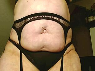 mature curvy woman takes advantage of jordan