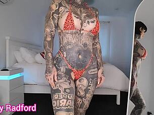 Check my huge tits spilling out in this micro bikini haul