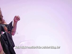 hey check this sexy 18yo curvy latina debutante's first casting interview 😍🍑