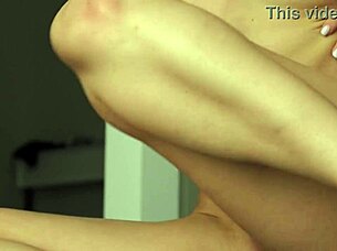 Petite Redhead Fucks Till She Can't Hold Her Pee