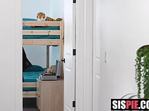 aria taunts shower deep creampie fuck