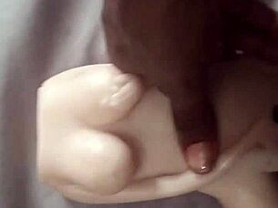 Girlfriend Leaves Me Alone with Fuck Doll for Doggystyle Pounding