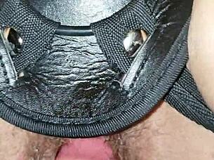 playing with my girl's sweet pussy on webcam