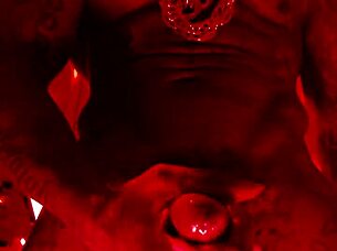 hallelujah johnson worships massive black hairy cock